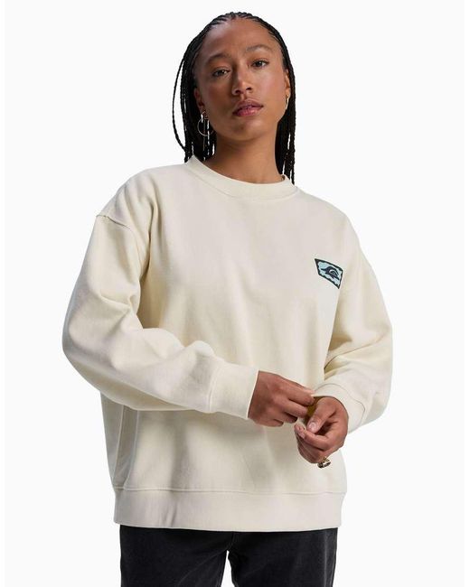Quiksilver Natural Standard Crew Neck
