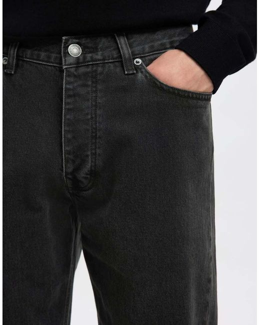 SELECTED Blue Straight Fit Jeans for men