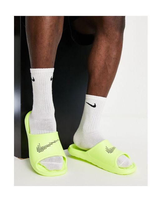 Sandalias color lima victori one Nike de hombre de color Verde | Lyst