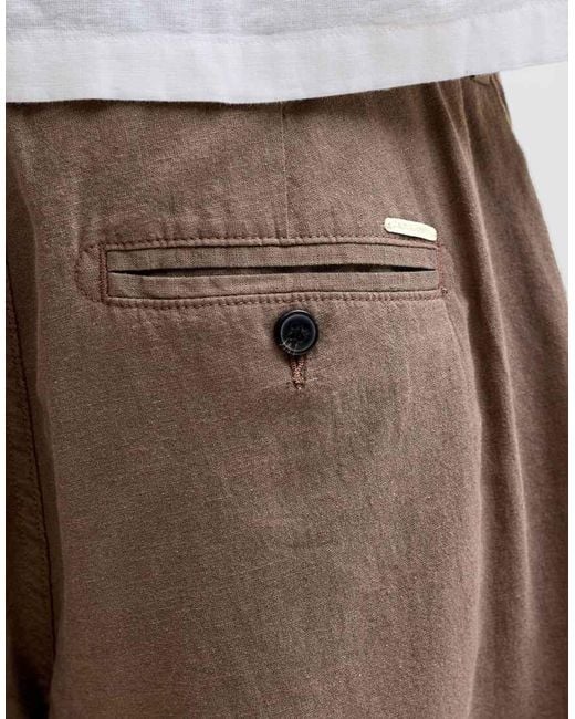 Jack & Jones Gray Chino Shorts for men