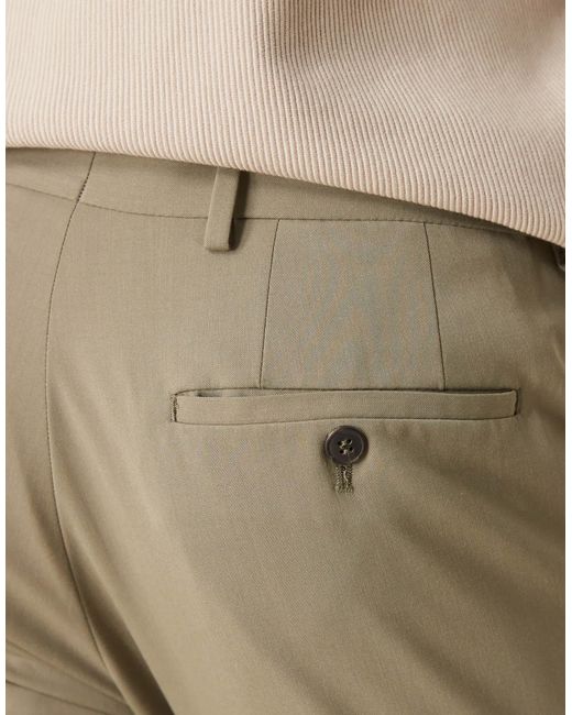 SELECTED Natural Slim Suit Trouser for men