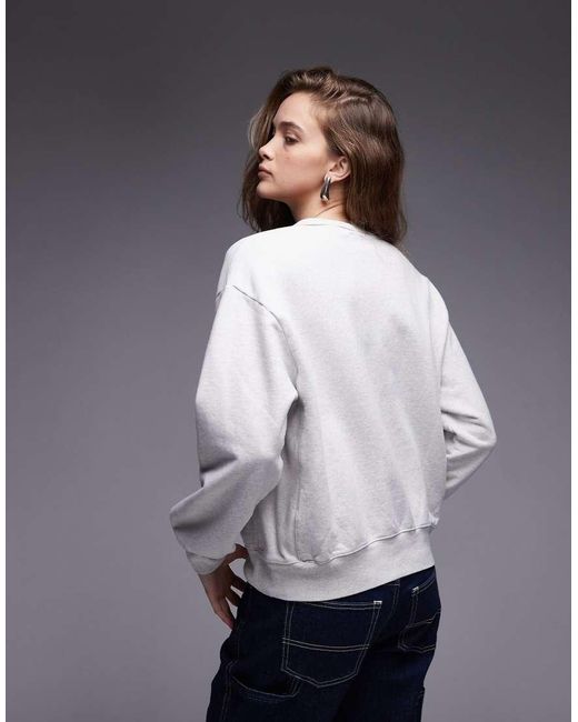 Levi's Gray Heritage Graphic Sweatshirt