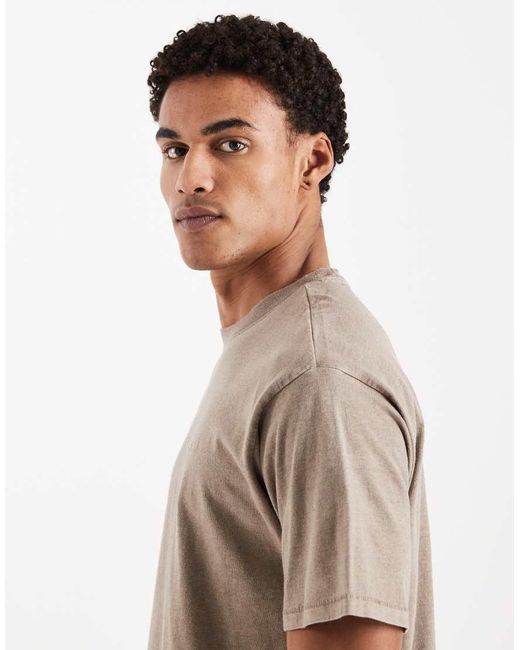 Levi's Natural Red Tab Garment Dye Vintage T-shirt for men