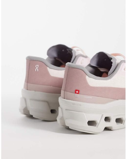 On Shoes Natural Cloudmster Void Running Trainers