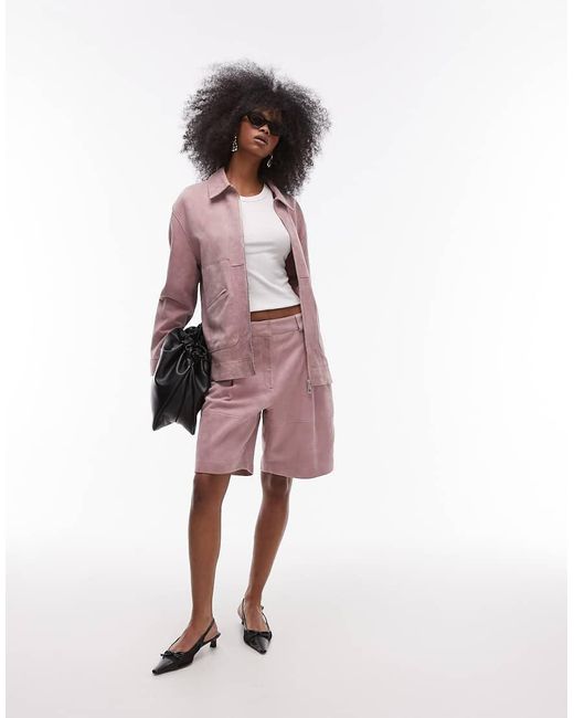 Giacca Premium di TOPSHOP in Pink