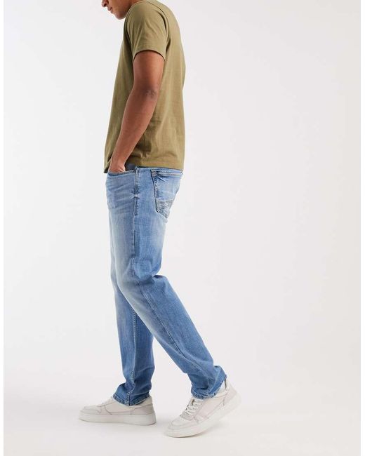Blend Blue Regular Fit Straight Leg Jeans for men