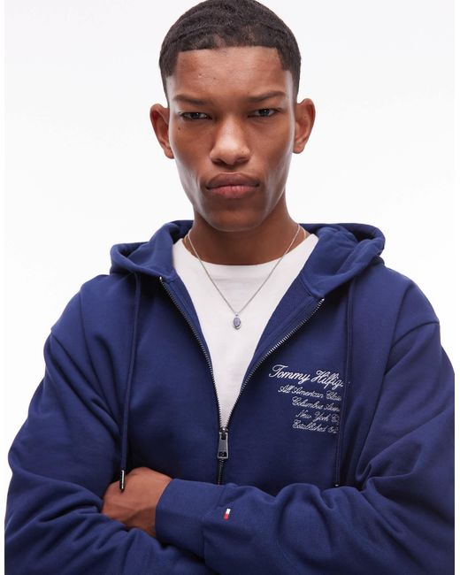 Tommy Hilfiger – kapuzenjacke in Blue für Herren