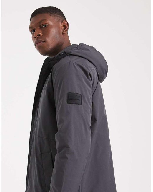 JJ Rebel Gray Parka Jacket for men