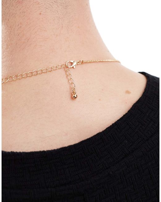 ASOS – halskette in Black für Herren