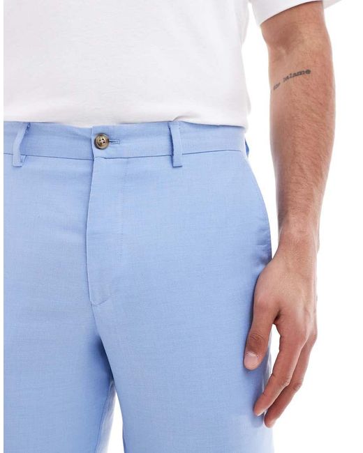 Jack & Jones Blue Super Slim Trousers for men