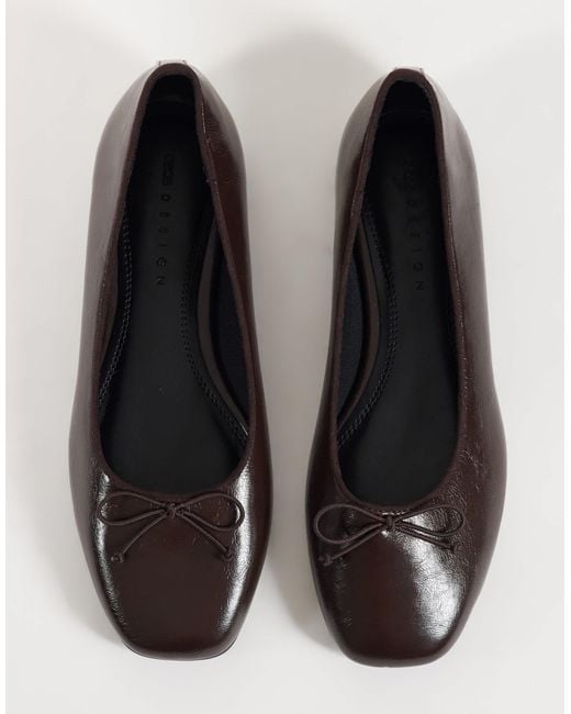 ASOS White Lion Bow Ballets