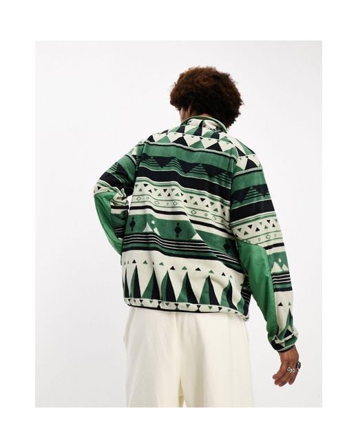 Kavu – teannaway – sweatshirt in Green für Herren