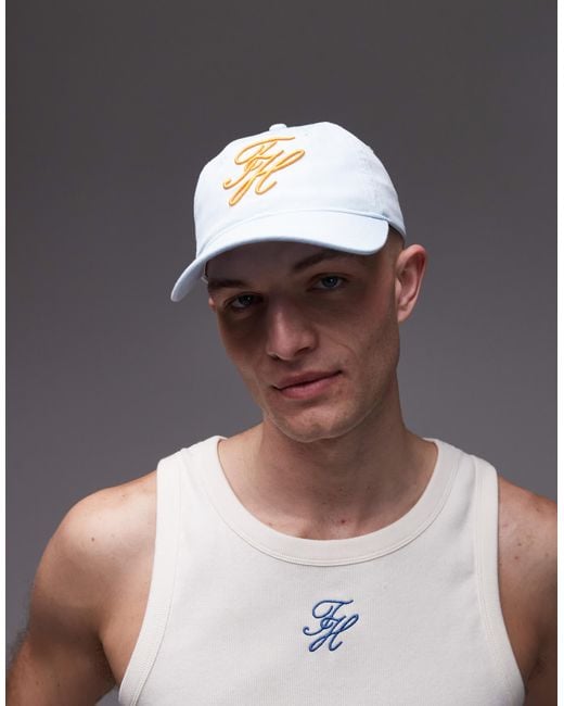 Tommy Hilfiger Blue Script Logo Cap for men