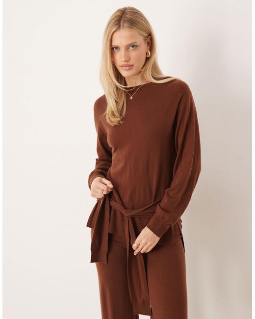 Mango Brown – kendrik – pullover