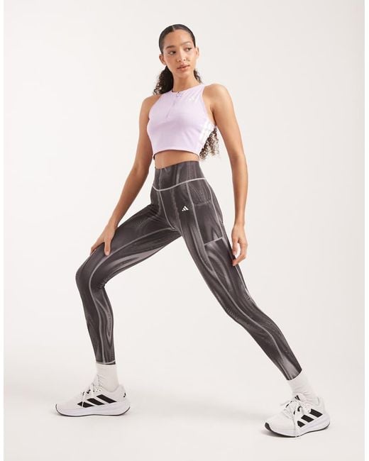 Adidas Originals Multicolor Adizero Running Gel Pocket Crop Top
