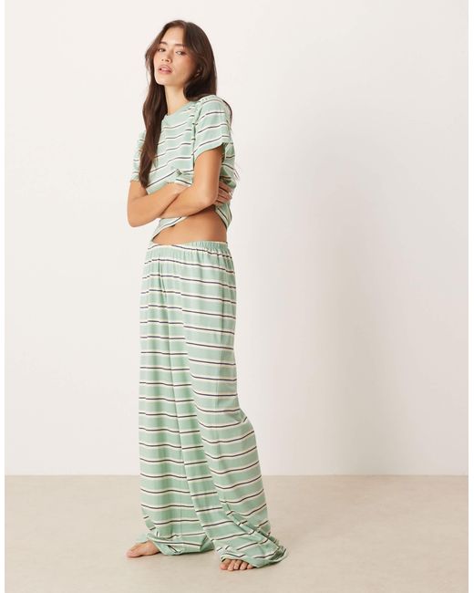 ASOS White Mix & Match Pyjama Trouser