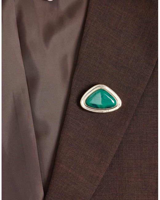 ASOS White Pack Of 3 Mixed Brooches