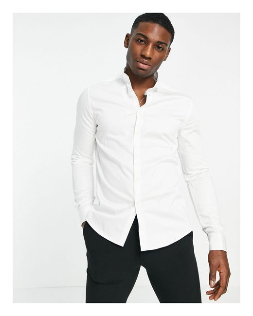 sateen dress shirt