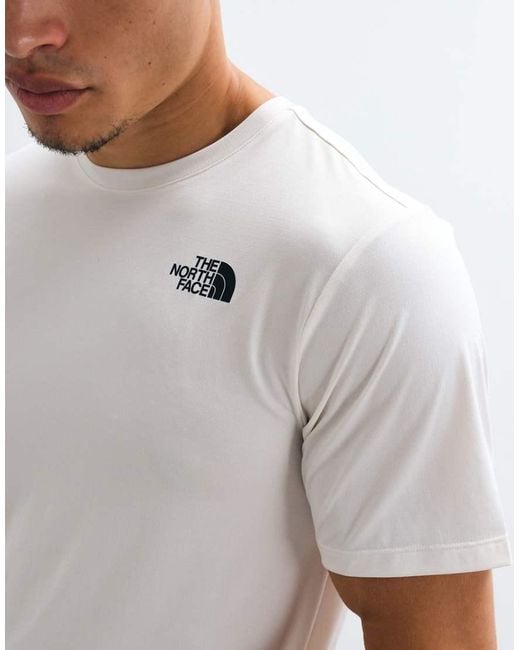 The North Face White Training 24/7 Logo T-shirt for men