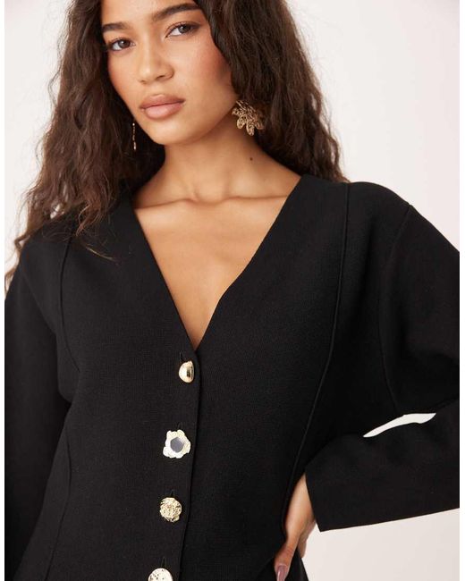 Cardigan di Mango in Black