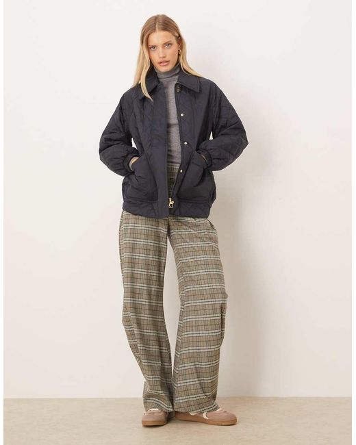 Barbour Blue Laoise Quilted Jacket