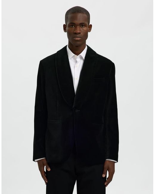 SELECTED Black Blazer for men