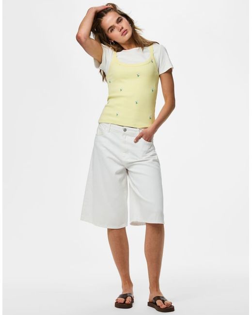 Top -Neutro Pieces de color Yellow
