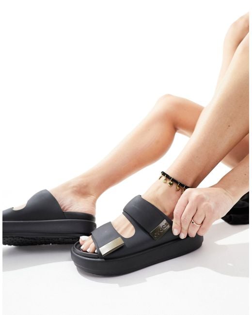 Brooklyn luxe - sandales CROCSTM en coloris Black