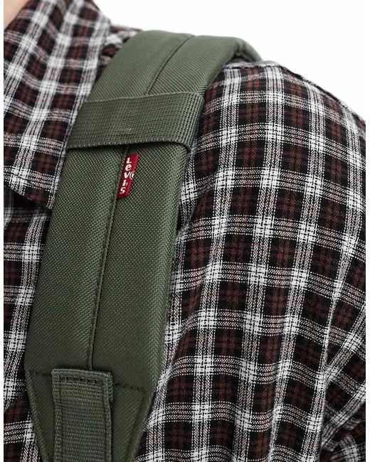 Mochila Grande Con Logo De Murciélago L Pack De Levi's de hombre de color Green