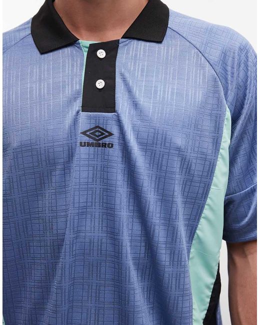 Umbro Blue Football Shirt for men