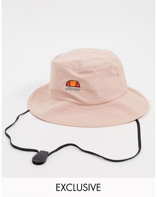 Ellesse Pink Sabi Bucket Hat for men