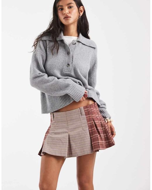 Free People Pink Low Rise Mini Skirt