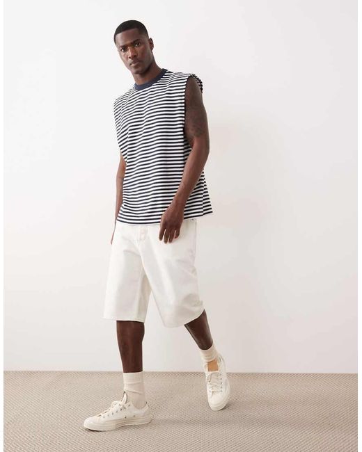 ASOS Blue Breathemax Oversized Tank for men