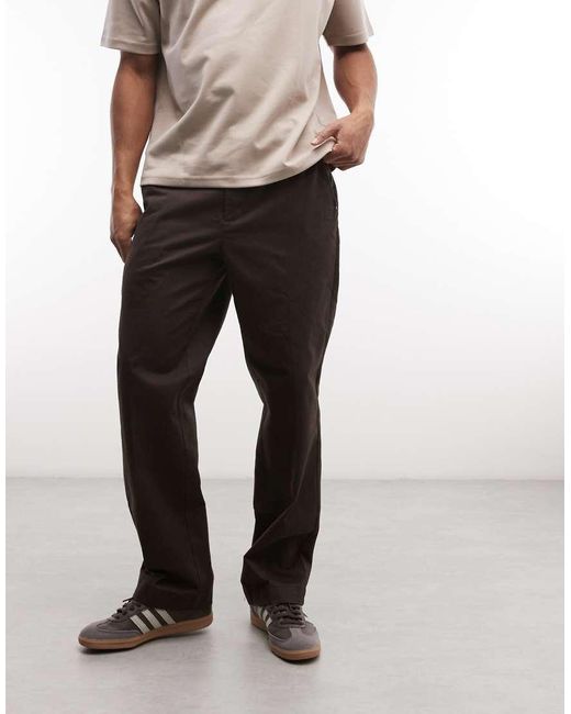 Element White Relaxed Work Chinos for men