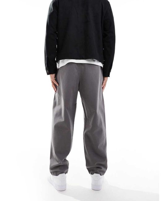 ASOS Chino Met Ballonpijpen in het Black voor heren