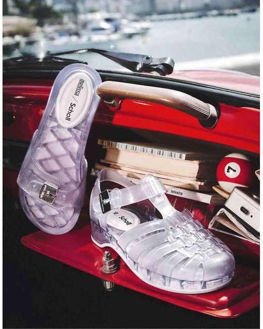 Melissa White Pescura Heel X Scholl