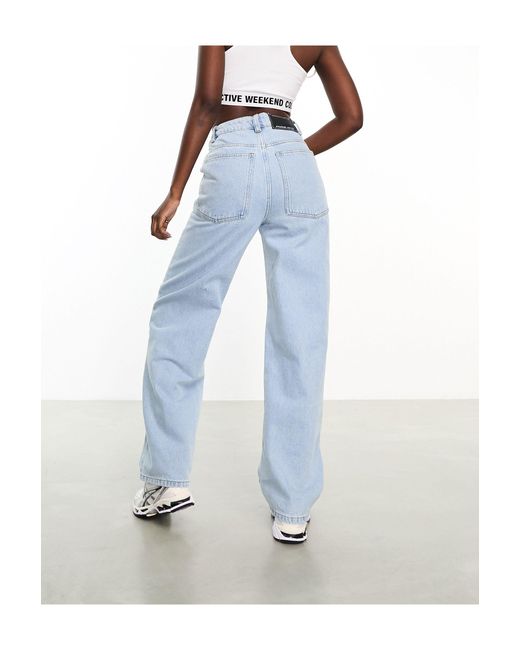 ASOS White baggy Fit Jeans