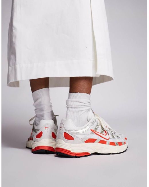 Nike Gray P-6000 Trainers