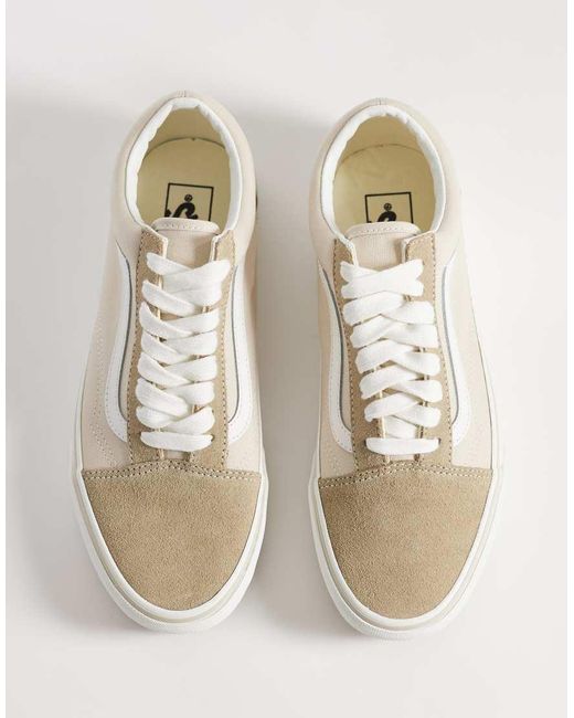 Vans White Old Skool Trainers for men
