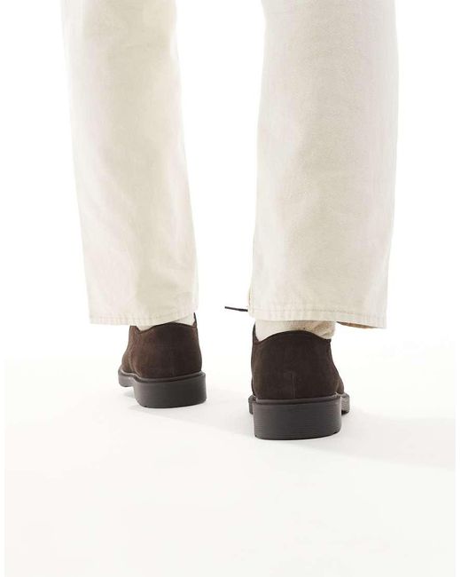 Jack & Jones Suède Loafers in het White voor heren