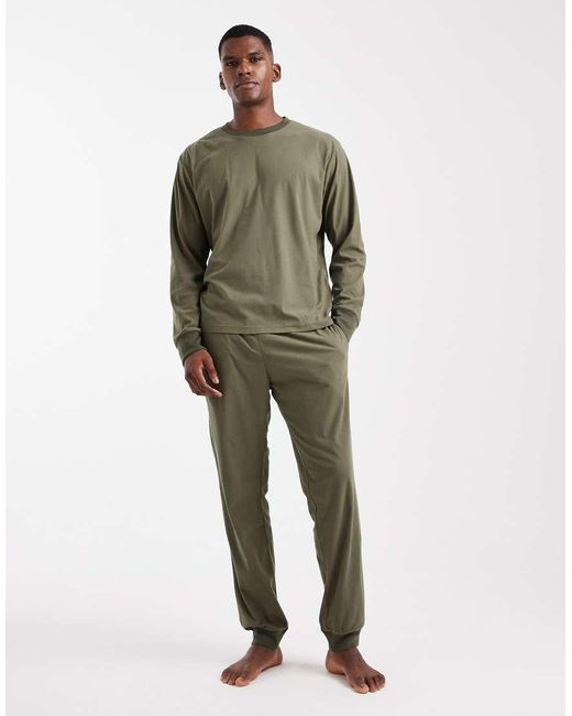 Jack & Jones Green Lounge Set for men