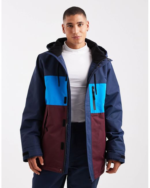 Threadbare – skijacke in Blue für Herren