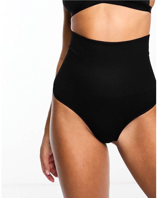 ASOS Black Shaping Control Thong