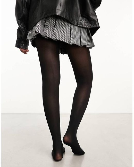 ASOS Black 2 Pack Of 40 Denier Tights