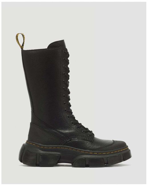 Dr. Martens Black Buzz Dmxl 14 Eye Boots