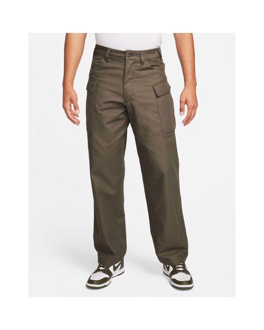 Nike Life Cargo Pants in Green for Men | Lyst