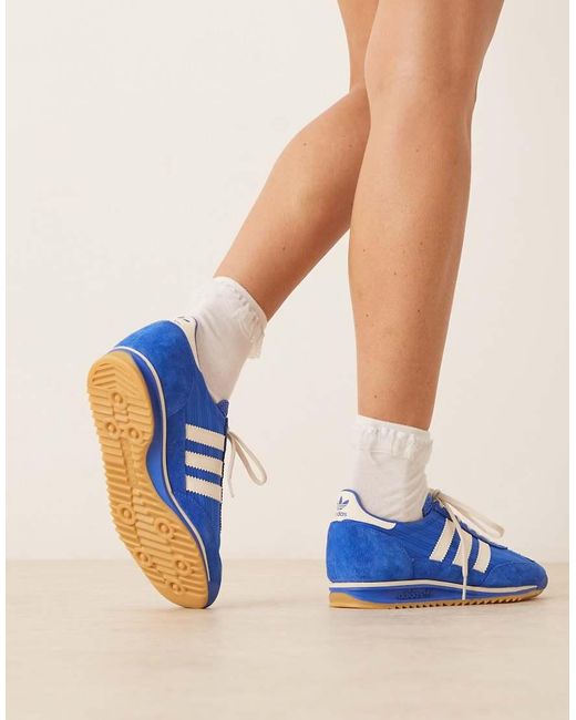 Adidas Originals Blue Sl 72 Og Trainers