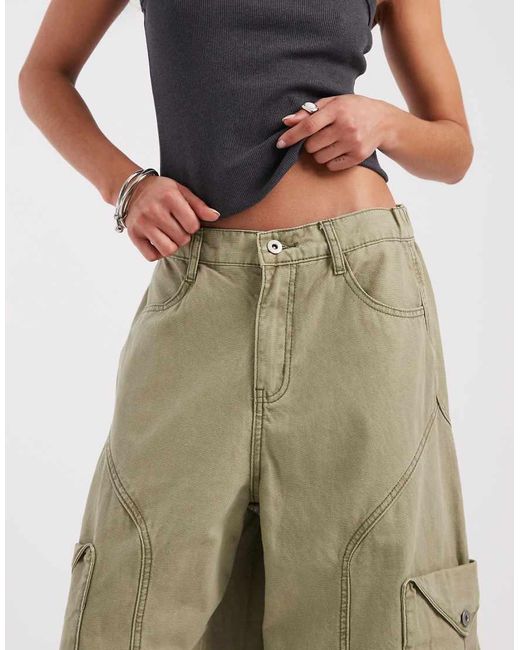 BRONZE SNAKE Natural Annie Cargo Pants