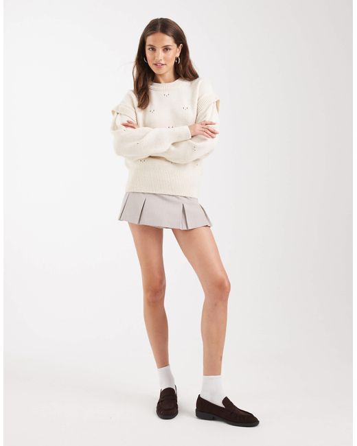 ASOS Natural – strickpullover