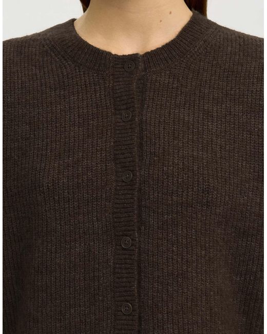 SELECTED Black – strickpullunder